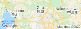 Gifu Shi map